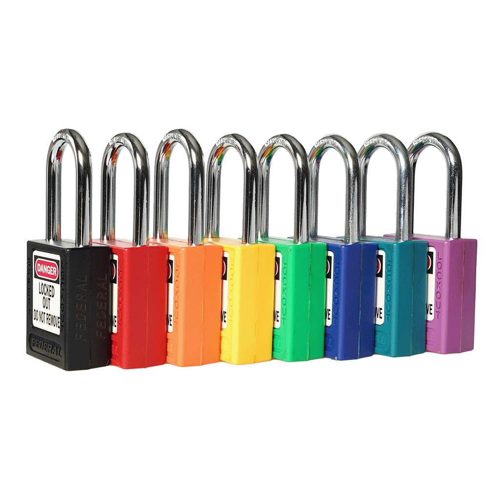 Safety Lockout Plastic Padlock 38MM