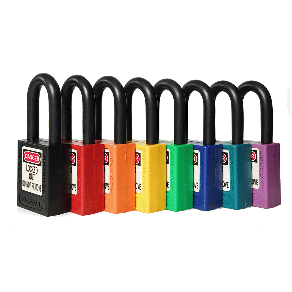 Safety Lockout Plastic Padlock 38MM